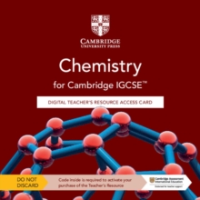Image for Cambridge IGCSE™ Chemistry Digital Teacher's Resource Access Card