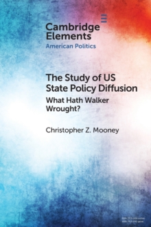 Image for The Study of US State Policy Diffusion