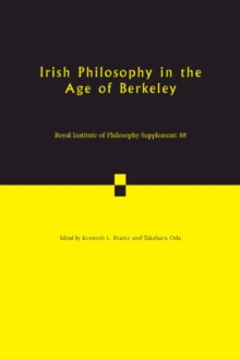 Image for Irish Philosophy in the Age of Berkeley: Volume 88