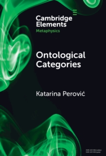 Image for Ontological Categories: A Methodological Guide