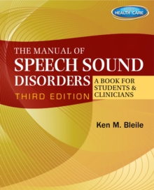 Image for Manual of articulation and phonological disorders