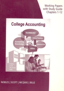 Image for Working Papers Study Guide, Chapters 1-12 for  Nobles/Scott/McQuaig/Bille's College Accounting, 11th