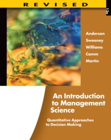 Image for An Introduction To Management Science