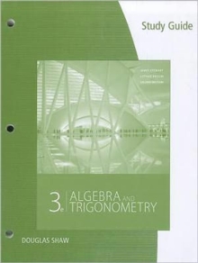 Image for Study Guide for Stewart/Redlin/Watson's Algebra and Trigonometry, 3rd