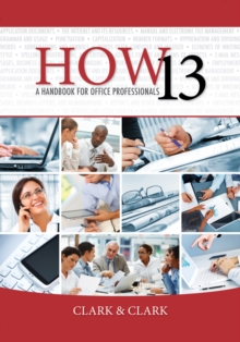 Image for HOW 13  : handbook for office professionals