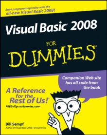 Image for Visual Basic 2008 for dummies