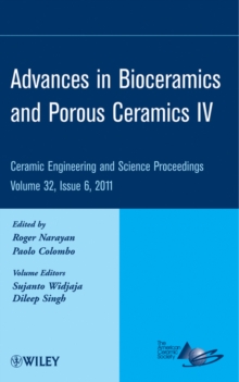 Image for Advances in bioceramics and porous ceramics IV