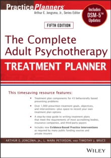 Image for The complete adult psychotherapy treatment planner