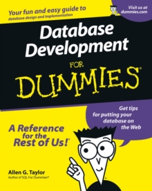 Image for Database development for dummies