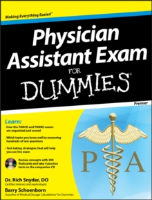 Image for Physician Assistant Exam For Dummies, with CD