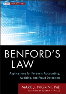 Image for Benford's law  : applications for forensic accounting, auditing, and fraud detection