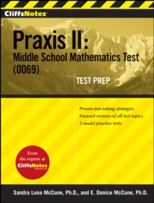Image for Cliffsnotes Praxis Ii: Middle School Mathematics Test (0069) Test Prep