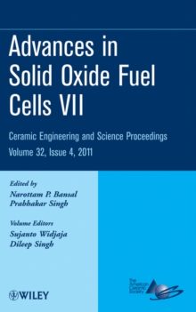 Image for Advances in Solid Oxide Fuel Cells VII: Ceramic Engineering and Science Proceedings