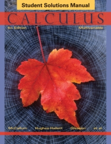 Image for Calculus Multivariable 6E Student Solutions Manual