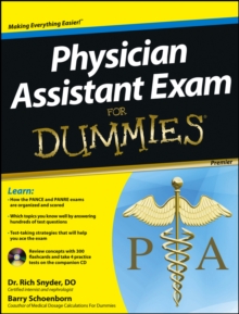 Image for Physician assistant exam for dummies
