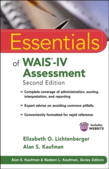 Image for Essentials of WAIS-IV assessment