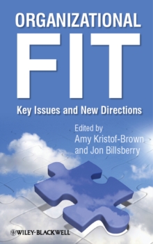 Image for Organizational fit: key issues and new directions