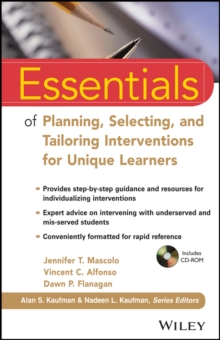 Image for Essentials of planning, selecting, and tailoring interventions for unique learners