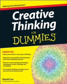 Image for Creative thinking for dummies