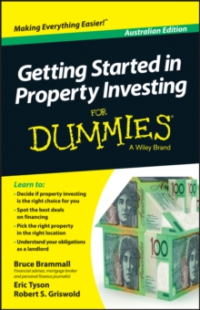 Image for Getting Started in Property Investment For Dummies - Australia