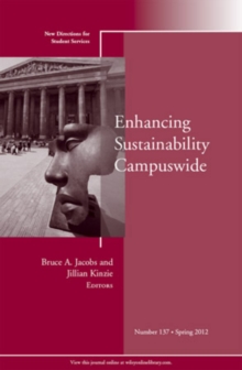 Image for Enhancing Sustainability Campuswide: New Directions for Student Services