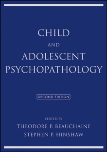 Image for Child and adolescent psychopathology