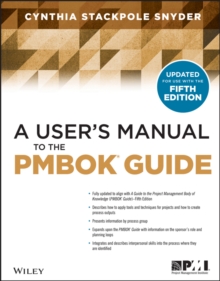 Image for A User's Manual to the PMBOK Guide