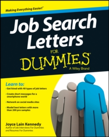 Image for Job search letters for dummies