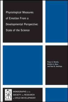 Physiological Measures of Emotion From a Developmental Perspective