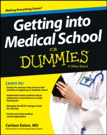 Image for Getting into medical school for dummies