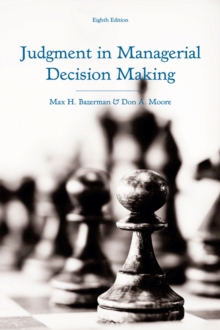 Image for Judgment in managerial decision making.