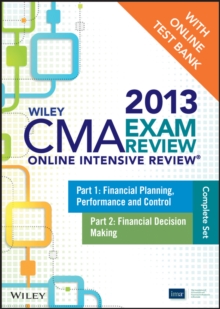 Image for Wiley CMA Exam Review 2013 Online Intensive Review + Test Bank