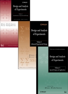 Image for Design and Analysis of Experiments, 3 Volume Set