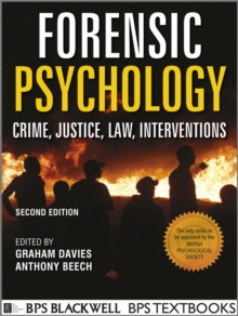 Image for Forensic psychology: crime, justice, law, interventions.