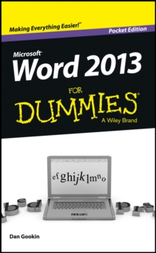Image for Word 2013 for dummies