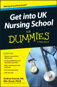 Image for Get into UK nursing school for dummies