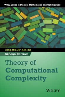 Image for Theory of computational complexity