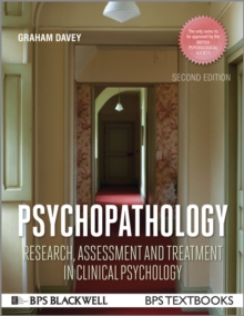 Image for Psychopathology  : research, assessment and treatment in clinical psychology