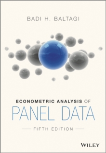 Image for Econometric analysis of panel data