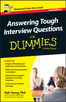 Image for Answering Tough Interview Questions For Dummies - UK