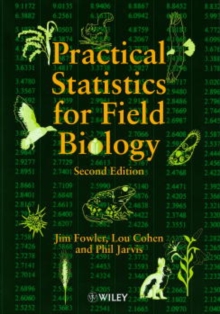 Image for Practical statistics for field biology