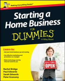 Image for Starting a home business for dummies