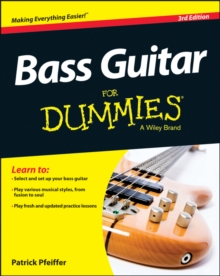 Image for Bass guitar for dummies