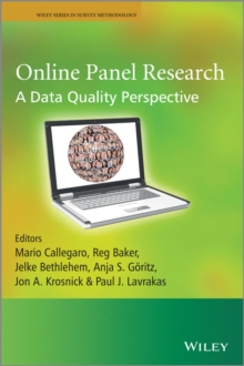 Image for Online panel research: a data quality perspective