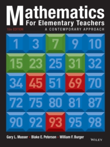 Image for Mathematics for elementary teachers: a contemporary approach.