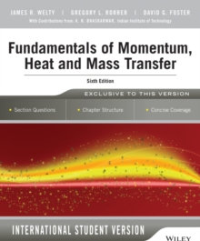 Image for Fundamentals of momentum, heat and mass transfer.