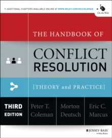 Image for The handbook of conflict resolution: theory and practice.