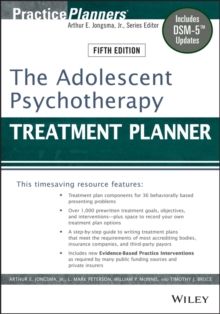 Image for The adolescent psychotherapy treatment planner