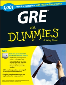 Image for 1,001 GRE practice questions for dummies