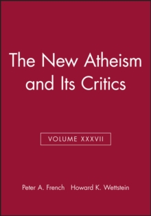 Image for The New Atheism and Its Critics, Volume XXXVII